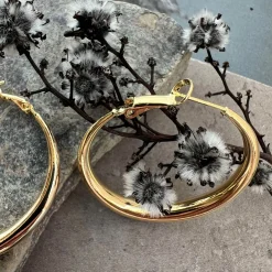 Øreringe Lharni Gold 18K forgyldt