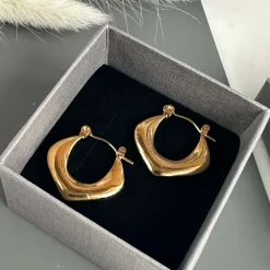 Øreringe Margit forgyldt