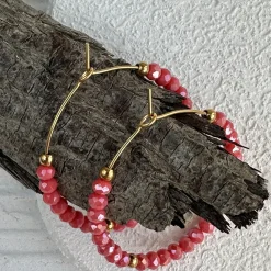 Øreringe Merle – Coral