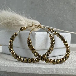 Øreringe Merle – Gylden