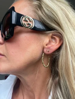 Øreringe Merle – Gylden