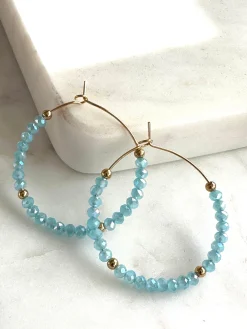 Øreringe Merle – Ice blue