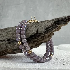 Øreringe Merle – Lavendel