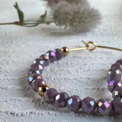 Øreringe Merle – Lavendel