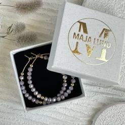 Øreringe Merle – Lavendel