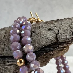 Øreringe Merle – Lavendel