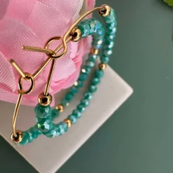 Øreringe Merle – Turkis