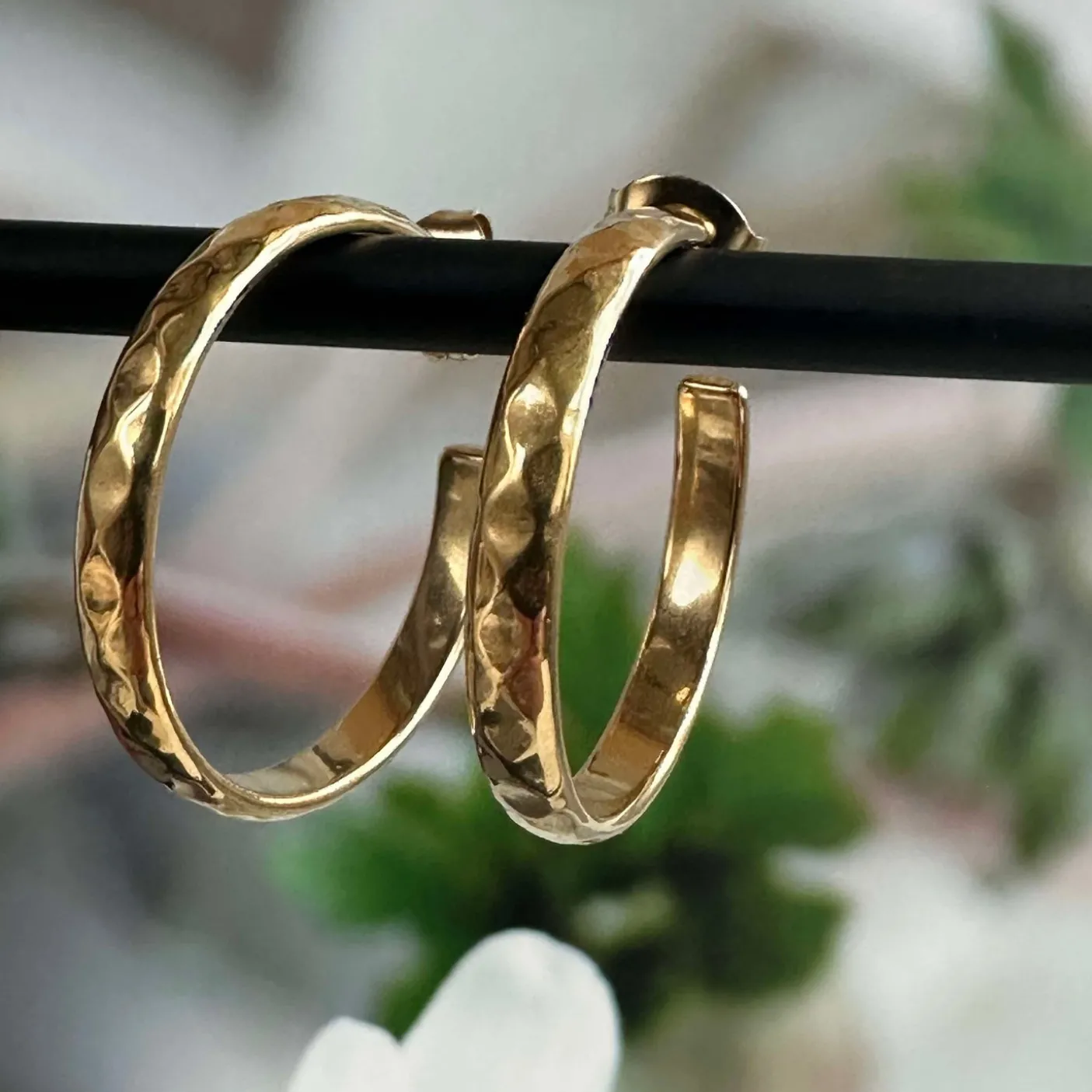 Øreringe Mille forgyldt