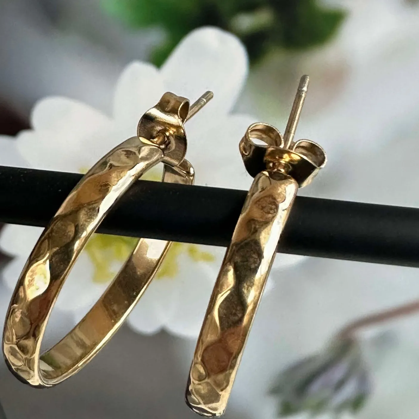 Øreringe Mille forgyldt