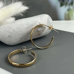 Øreringe Mille forgyldt