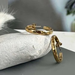 Øreringe Mille forgyldt