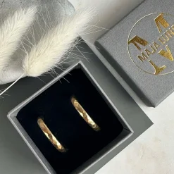 Øreringe Mille forgyldt