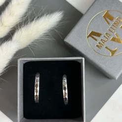 Øreringe Mille sølvbelagt