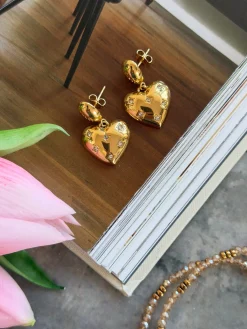 Øreringe Mimi – Forgyldt