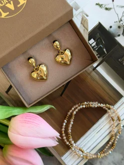 Øreringe Mimi – Forgyldt