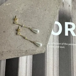 Øreringe Mischa 18K forgyldt sterling sølv