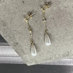 Øreringe Mischa 18K forgyldt sterling sølv