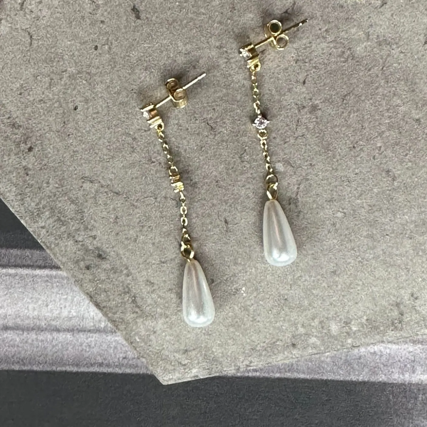 Øreringe Mischa 18K forgyldt sterling sølv