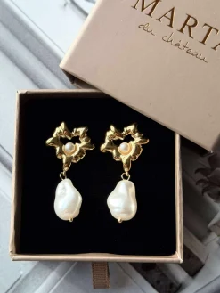 Øreringe Misty 18K forgyldt