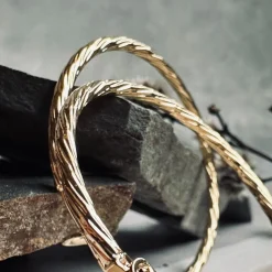 Øreringe Morgan forgyldt