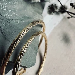 Øreringe Morgan forgyldt