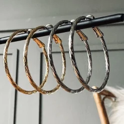 Øreringe Morgan forgyldt