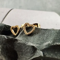 Ørestikker Gillano forgyldt - Vandfast