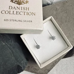 Ørestikker Stacey i Sterling sølv