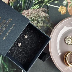 Ørestikker Vanessa forgyldt sterling sølv