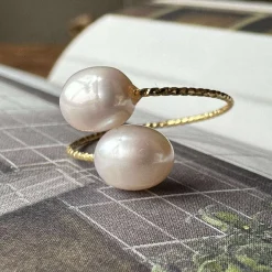 Ring Miara - Justerbar forgyldt