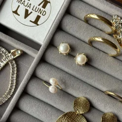 Ring Miara - Justerbar forgyldt