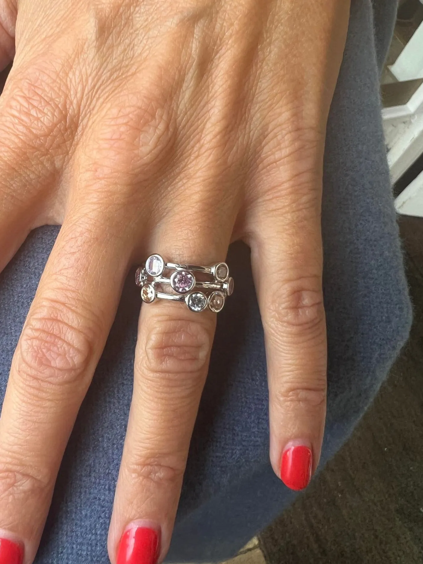 Ring Miriam Color - Sterling silver