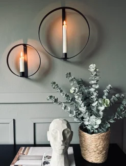 Ring til stagelys - Sæt af 2 stk