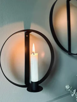 Ring til stagelys - Sæt af 2 stk