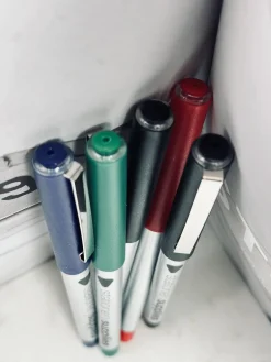 Rollerballpenne - 5 stk