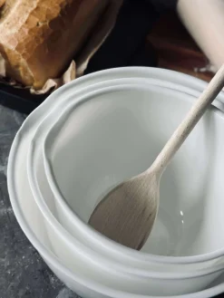 Røreskåle Hvid - Sæt af 3 stk.