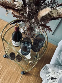 Rullebord i messing look