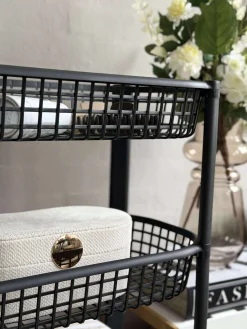 Rullevogn m. 4 kurve - Sort