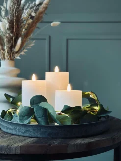 Rund fad / bakke i beton look - Stor