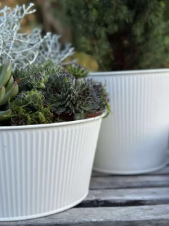 Rund skjuler med riller