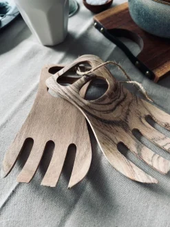 Salat sæt - Neutral akacia