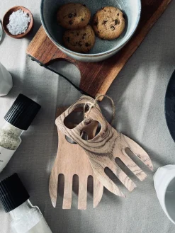 Salat sæt - Neutral akacia