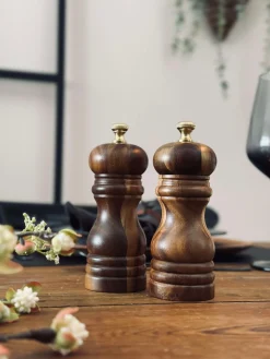 Salt og peber kværn - Akacietræ
