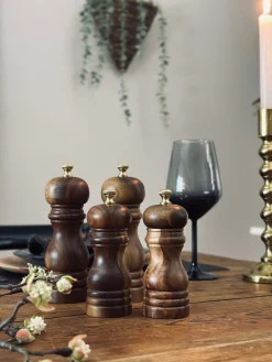 Salt og peber kværn - Akacietræ