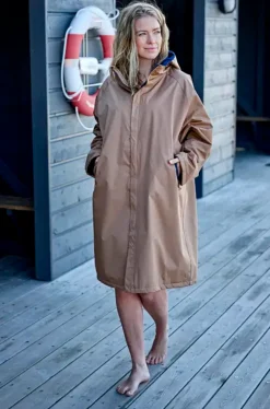 Södahl North Vinterbadekåbe - Warm Taupe