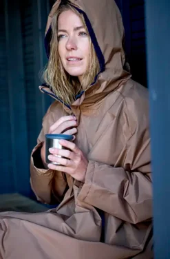 Södahl North Vinterbadekåbe - Warm Taupe