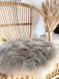 Sædeskind Ø37cm Beige