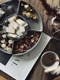 Serveringsfad - Taupe melamin