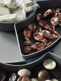 Serveringsfad - Taupe melamin