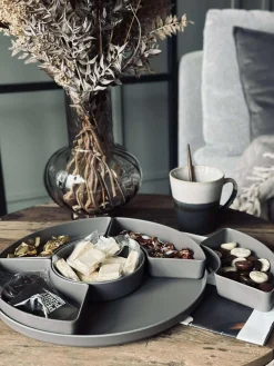 Serveringsfad - Taupe melamin